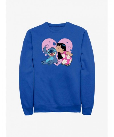 Disney Lilo & Stitch Kisses Sweatshirt $8.86 Sweatshirts