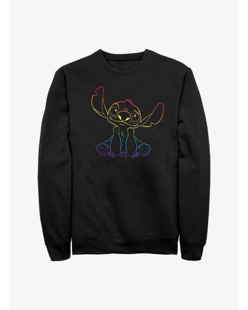 Disney Lilo & Stitch Pride Stitch Sweatshirt $8.86 Sweatshirts