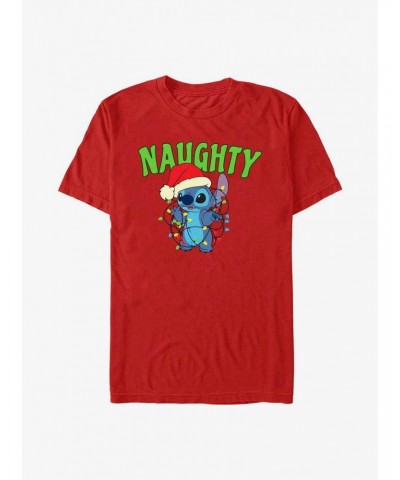 Disney Lilo & Stitch Naughty Stitch T-Shirt $6.69 T-Shirts