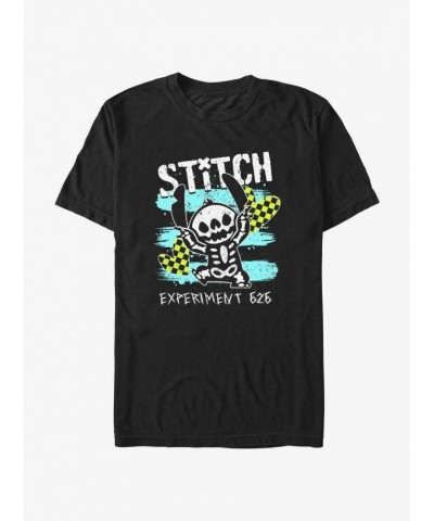 Disney Lilo & Stitch Emo Skelestitch T-Shirt $7.07 T-Shirts