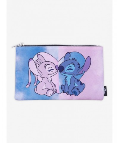 Loungefly Disney Lilo & Stitch Split Heart Makeup Bag $4.47 Bags