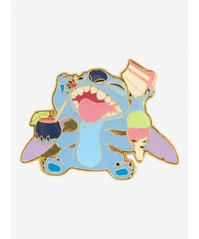 Loungefly Disney Lilo & Stitch Desserts Enamel Pin $3.09 Pins