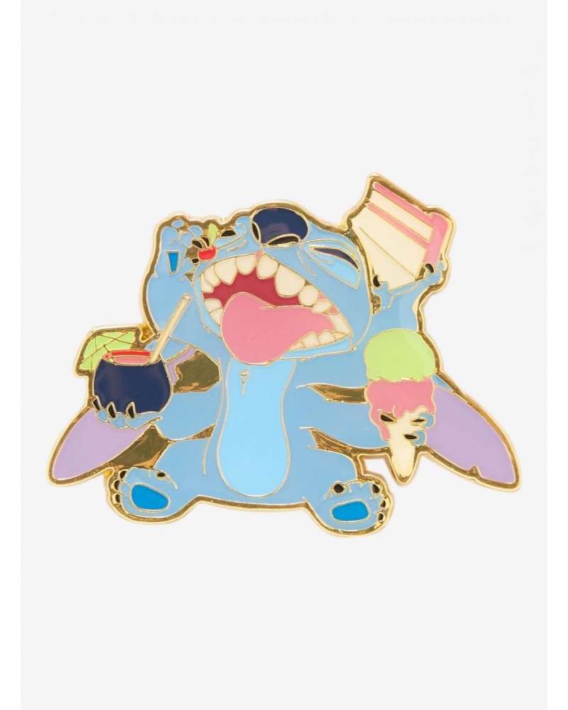 Loungefly Disney Lilo & Stitch Desserts Enamel Pin $3.09 Pins