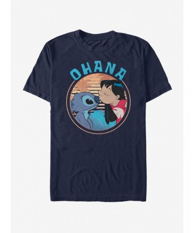 Disney Lilo & Stitch Ohana Frame T-Shirt $9.18 T-Shirts