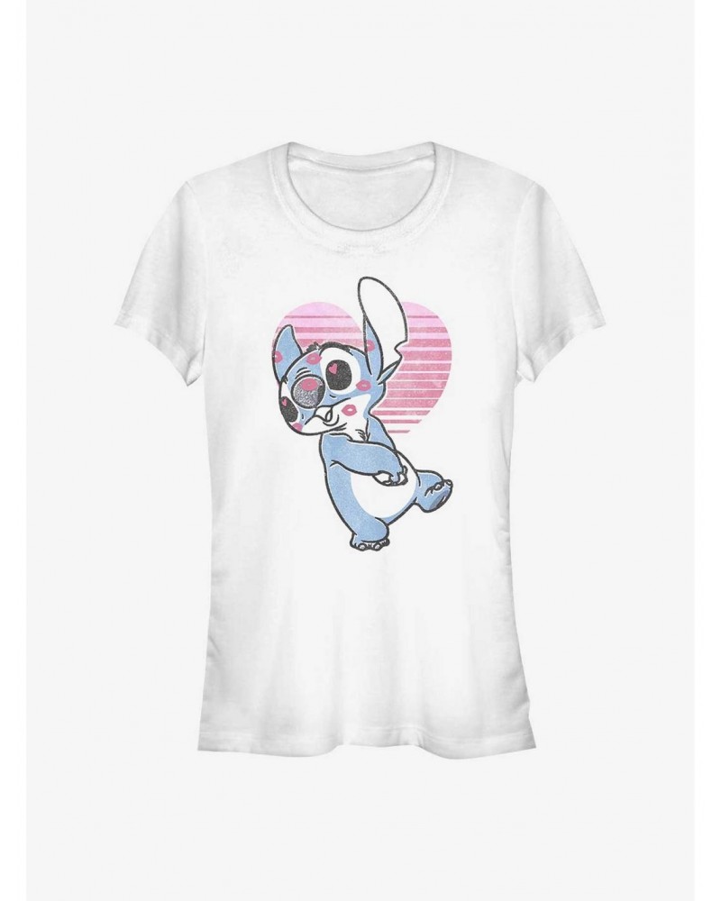 Disney Lilo & Stitch Kissy Faced Girls T-Shirt $7.57 T-Shirts