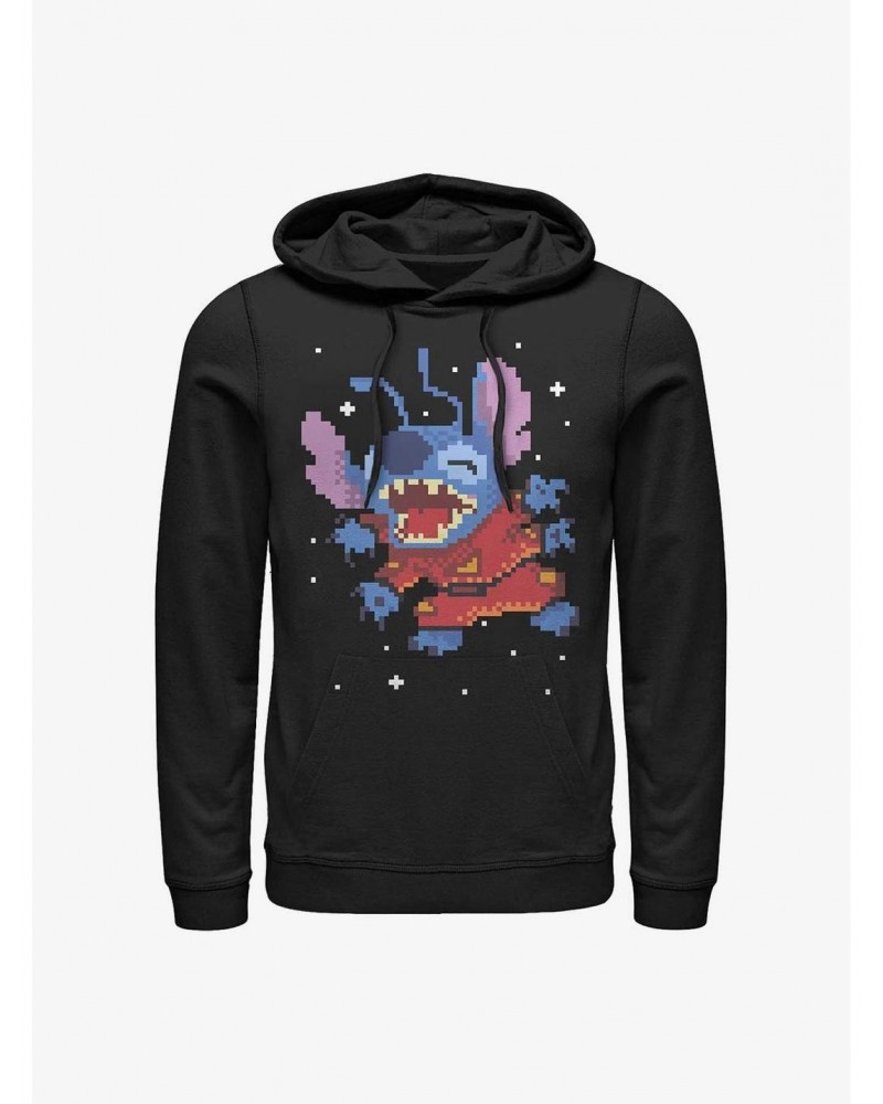 Disney Lilo & Stitch Experiment 626 Pixel Hoodie $11.85 Hoodies