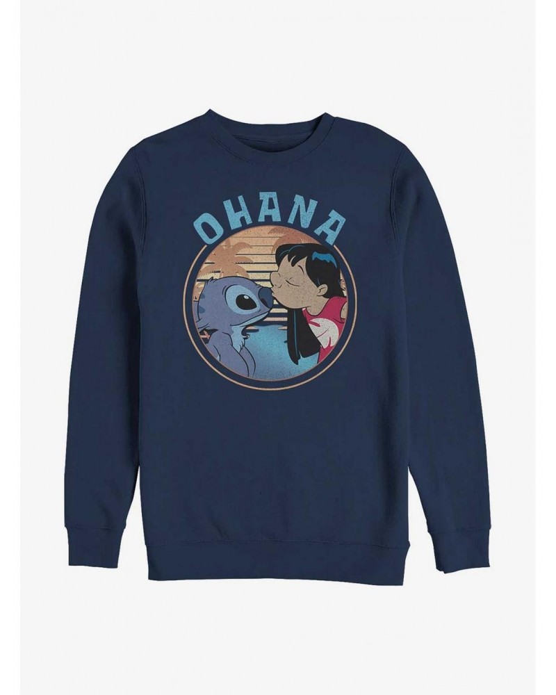 Disney Lilo & Stitch Ohana Frame Crew Sweatshirt $10.92 Sweatshirts