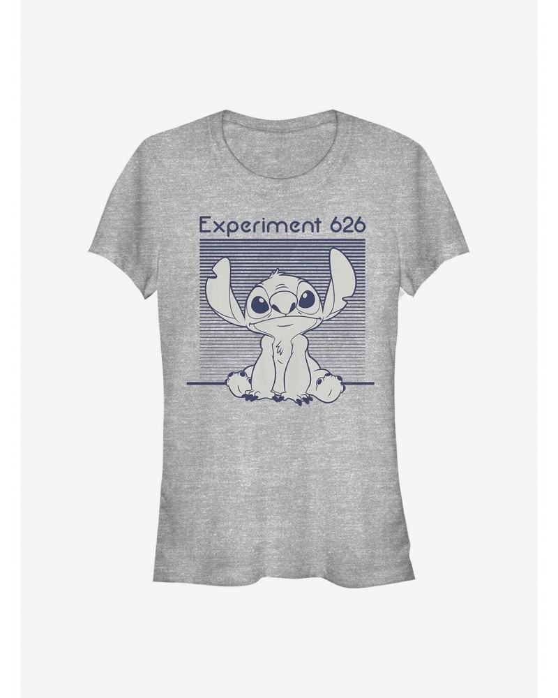 Disney Lilo & Stitch Experiment 262 Monochromatic Navy Girls T-Shirt $8.37 T-Shirts