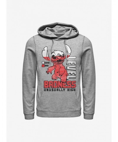 Disney Lilo & Stitch Badness Level Hoodie $11.14 Hoodies