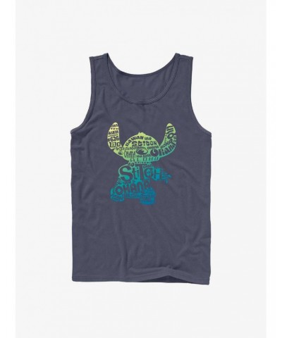 Disney Lilo & Stitch Text Fill Tank $8.17 Tanks