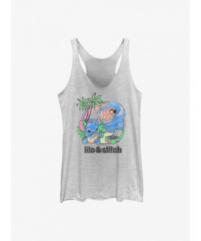 Disney Lilo & Stitch Beach Day Girls Tank $7.46 Tanks