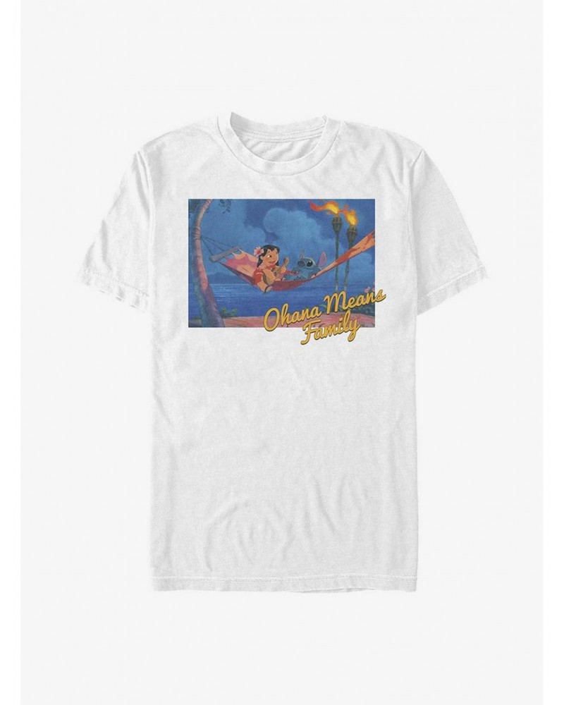 Dsny Lilo Stch Ohana Hammock T-Shirt $7.07 T-Shirts