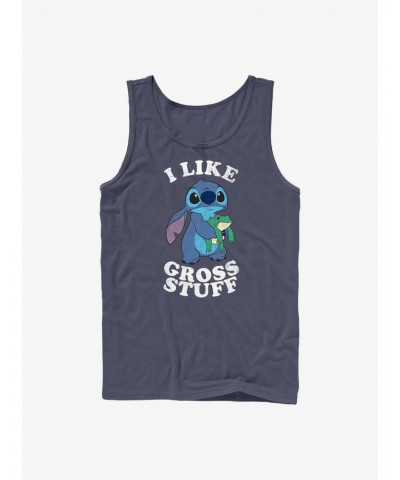 Disney Lilo & Stitch I Like Gross Stuff Stitch Tank $9.16 Tanks