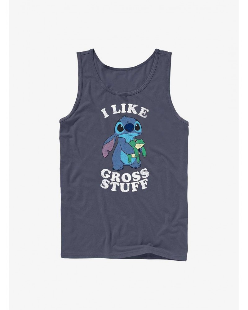 Disney Lilo & Stitch I Like Gross Stuff Stitch Tank $9.16 Tanks