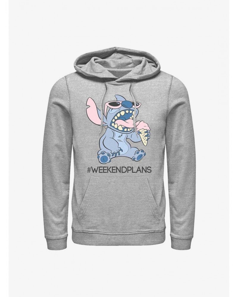 Disney Lilo & Stitch Weekend Plans Hoodie $14.73 Hoodies